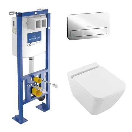 VILLEROY_ET_BOCH Pack WC suspendu sans brideFin...