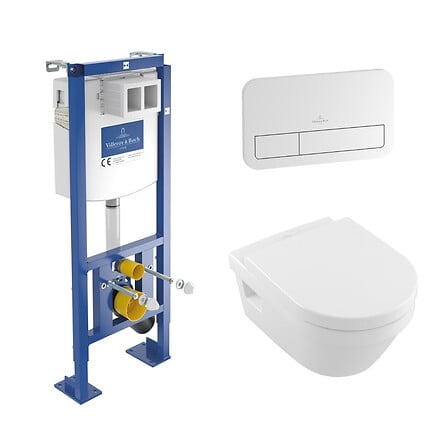 VILLEROY_ET_BOCH Pack WC suspendu compact sans ...