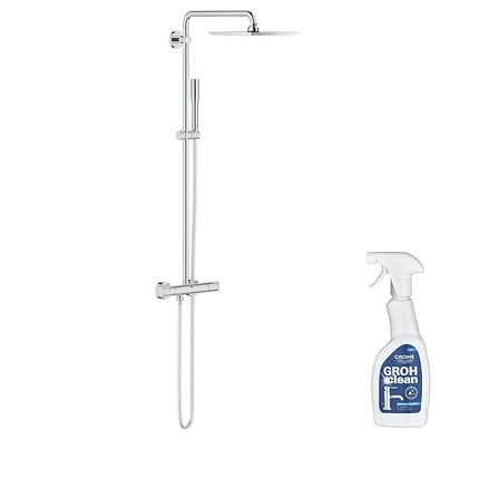 GROHE Colonne de douche avec mitigeur thermosta...
