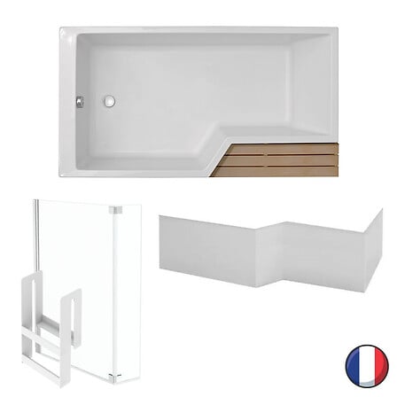 JACOB DELAFON Baignoire bain douche Neo 150 x 8...