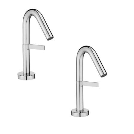 JACOB DELAFON Lot de deux mitigeurs lavabo vers...