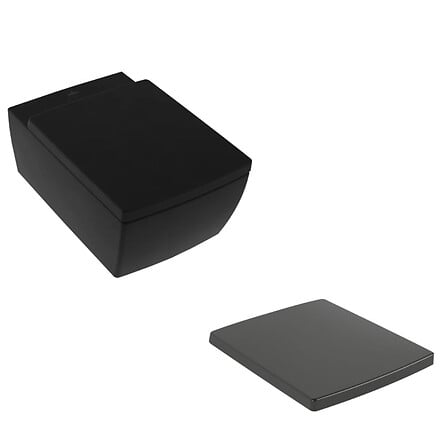 WC suspendu sans bride Memento 2.0 avec abattant