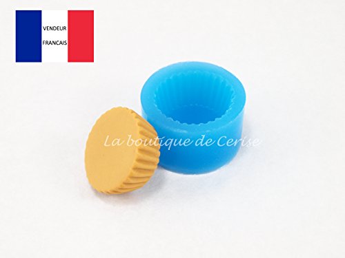 Moule silicone miniature base cupcake pour fimo...