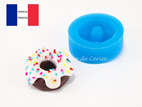 Moule silicone miniature gateau gros donuts pou...