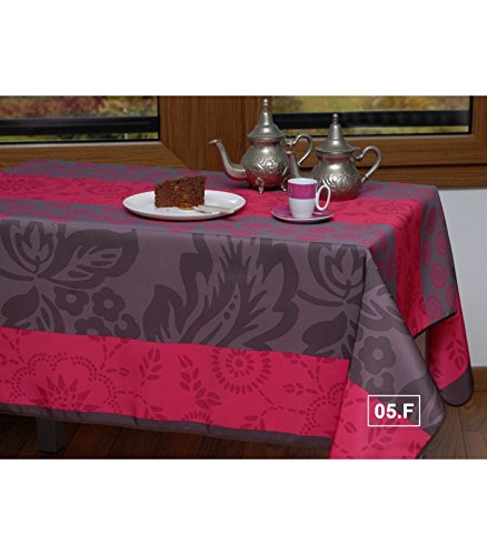JEFF - Nappe anti-taches - Rose fuchsia, Rect. ...