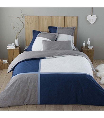 GAELLE - Parure housse de couette + 2 taies d'o...