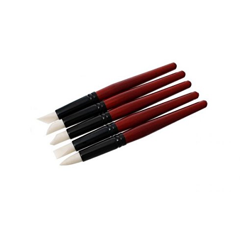 - 5 pinceaux à sculpter la pâte fimo, sculpey, ...