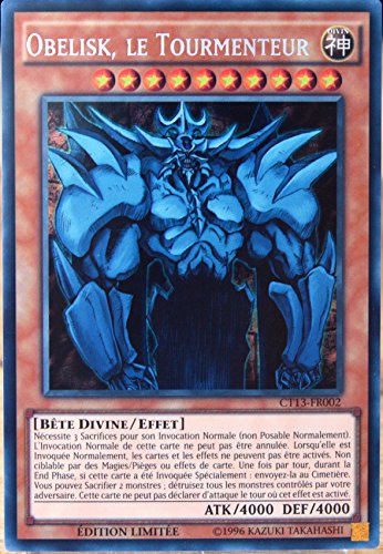 carte Yu-Gi-Oh CT13-FR002 Obelisk. le Tourmenteur