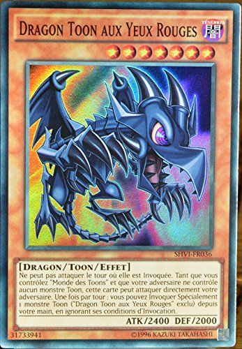 carte Yu-Gi-Oh SHVI-FR036 Dragon Toon aux Yeux ...