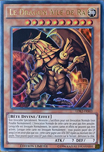 carte Yu-Gi-Oh LDK2-FRS03 Le Dragon Ailé de Râ