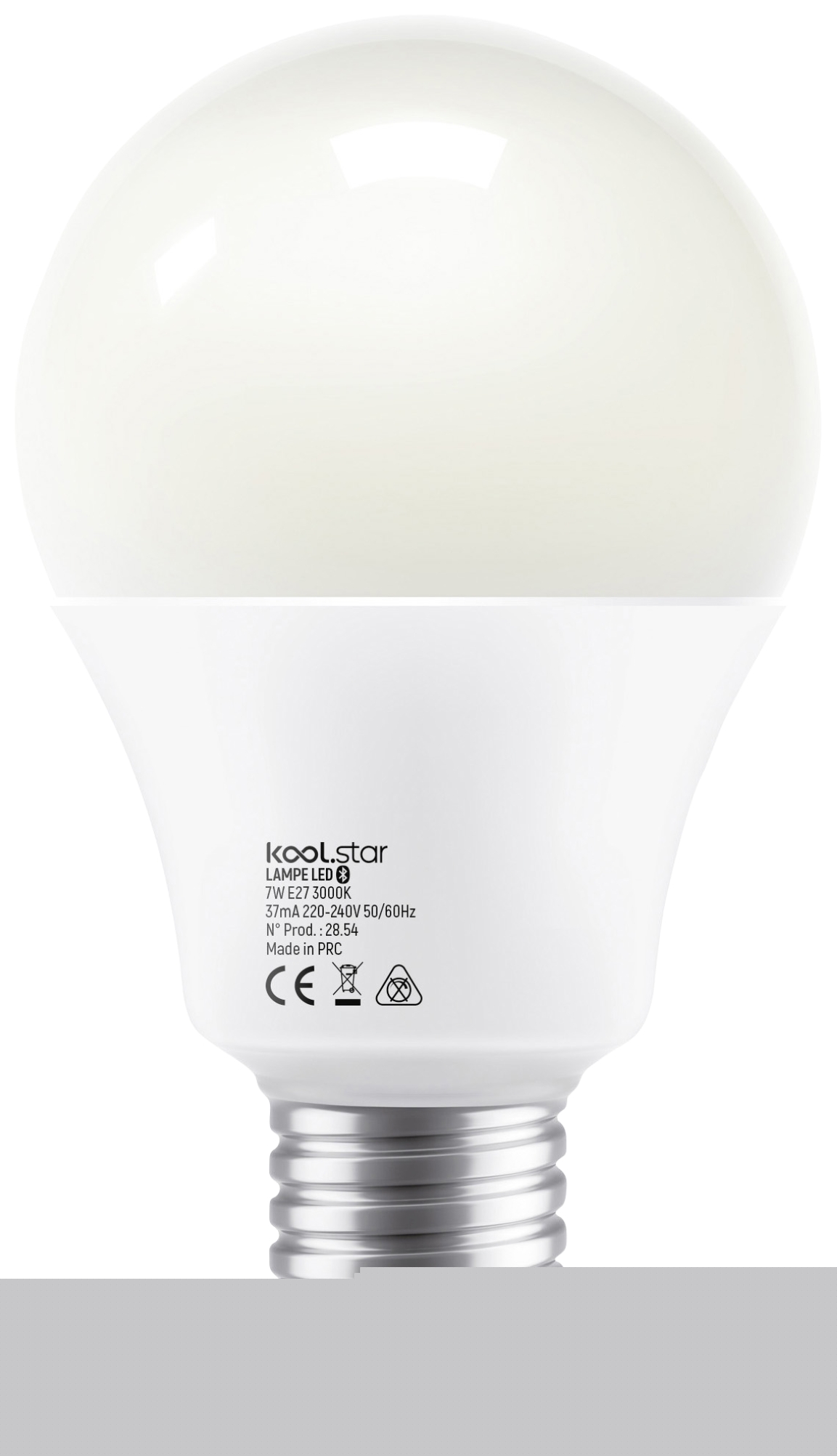 Kool Star Ampoule LED connectée E27 7 W Kool Star code EAN 3701123930157 
