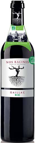  AOC** GAILLAC ROUGE BIO NOS RACINES code EAN 3701172700978 