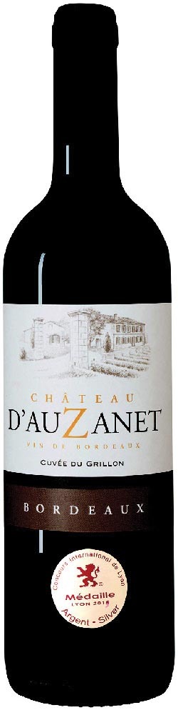 AOC(1) BORDEAUX CHÂTEAU D’AUZANET “CUVÉE DU GRILLON” 2018. 3701172704112 (3701172704112)