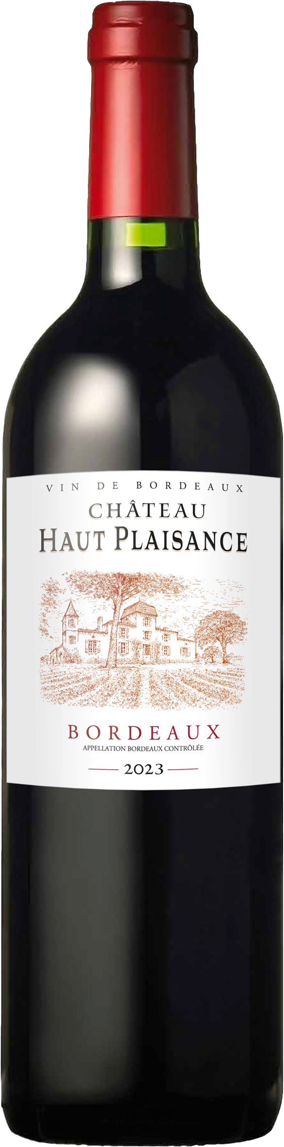 CHÂTEAU HAUT PLAISANCE AOC BORDEAUX ROUGE code EAN 3701172711097 