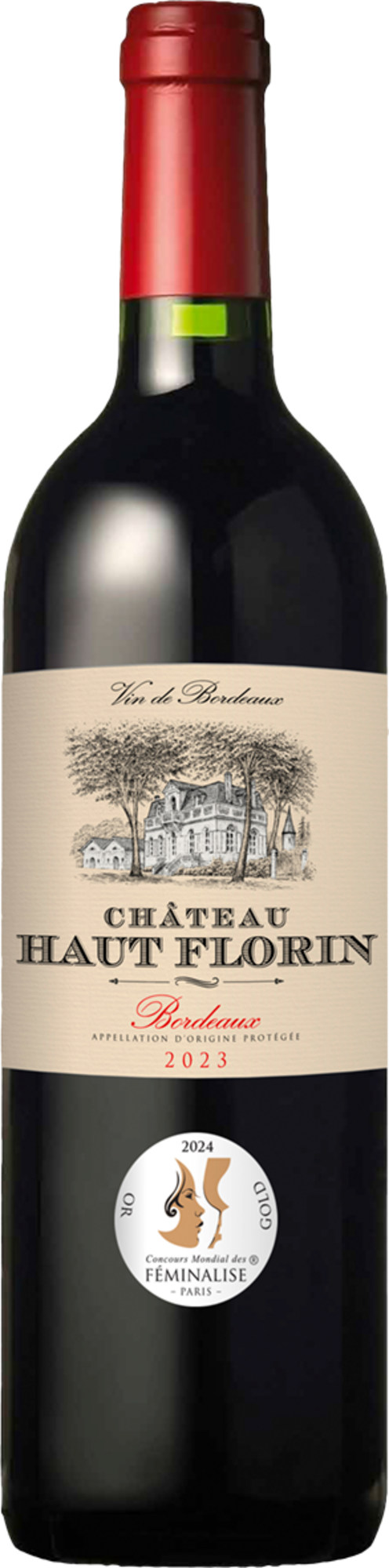 AOP BORDEAUX ROUGE - CHÂTEAU HAUT FLORIN 2023 3701172714418 CHATEAU HAUT FLORIN
