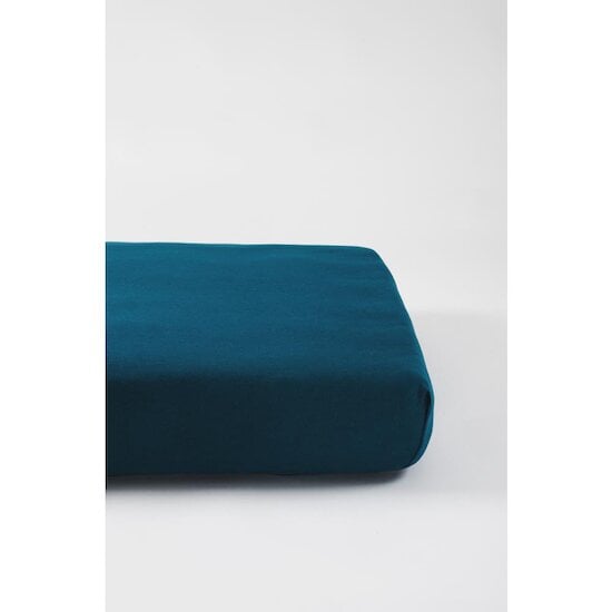  Kadolis Drap housse en coton bio pour lit bébé Bleu Nuit  code EAN 3701205515227 