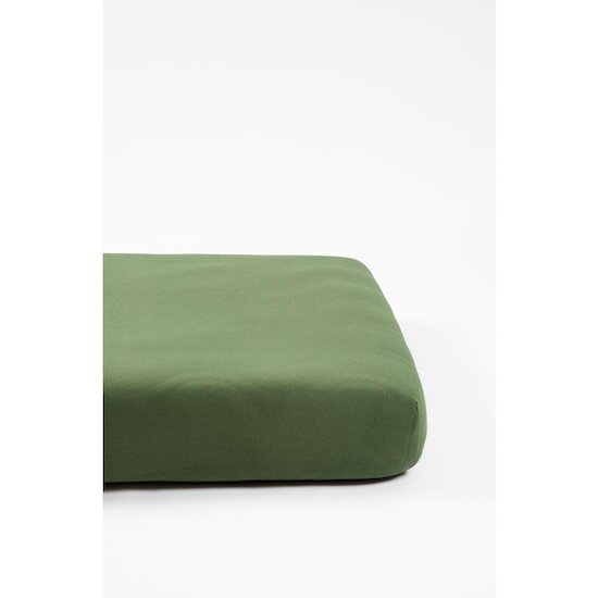  Kadolis Drap housse en coton bio pour lit bébé Kaki  code EAN 3701205517719 