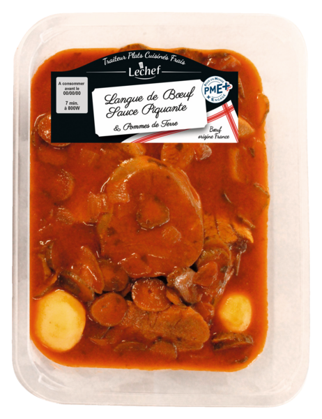  LANGUE DE BŒUF SAUCE PIQUANTE  code EAN 3701222805264 