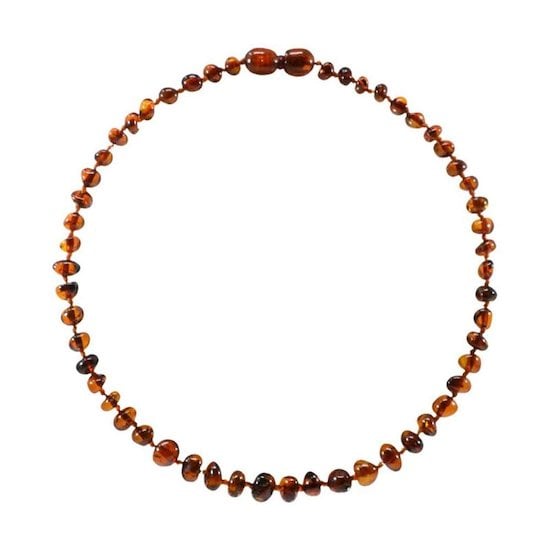  Irréversible Bijoux Collier d'ambre Cognac Brun 0-2 ans code EAN 3701231101333 