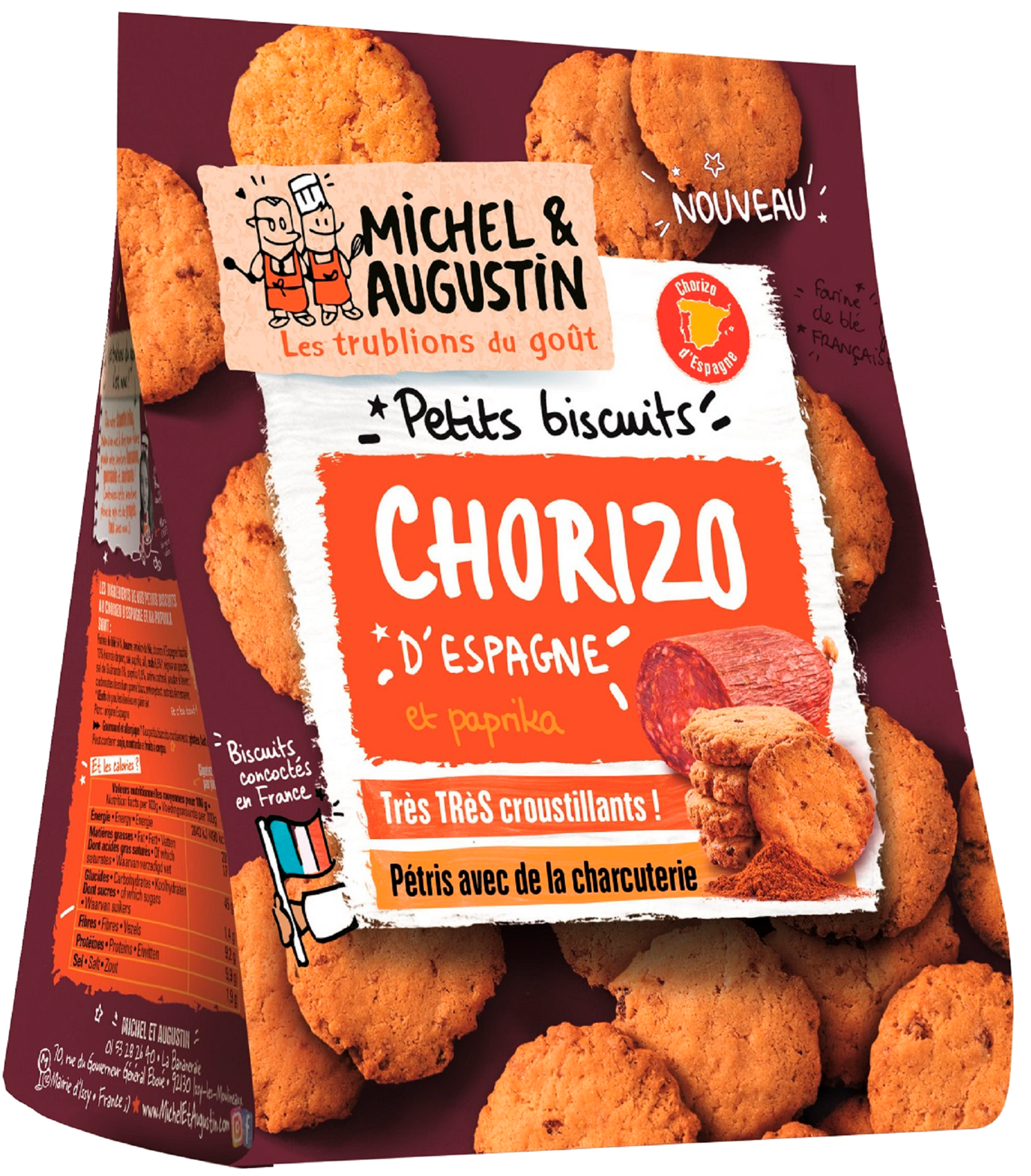 SUR LES PRODUITS DE LA GAMME BISCUITS SALÉS APÉ...