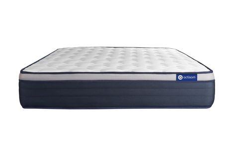 ACTISOM Matelas Mousse 140x190 Cm Epaisseur 26 Cm