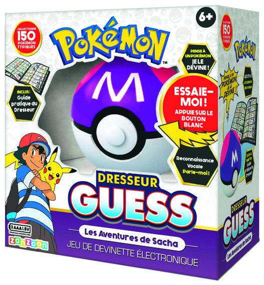 Pokemon DRESSEUR GUESS AVENTURE DE SASHA code EAN 3701405800932 