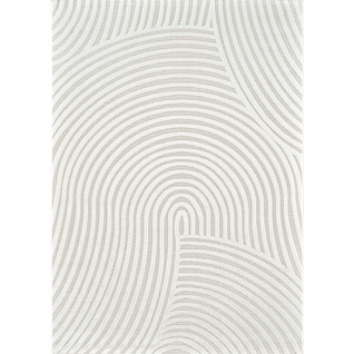TOUTAPIS TOUTAPIS Tapis Arc - Maldives 40 Blanc - 200x290 Cm code EAN 3701537852014 