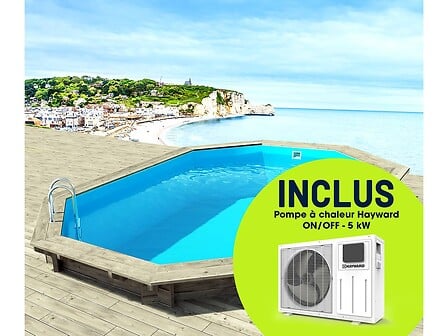 HABITAT ET JARDIN Piscine bois 