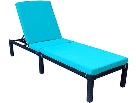 Bain de soleil en résine tressée 