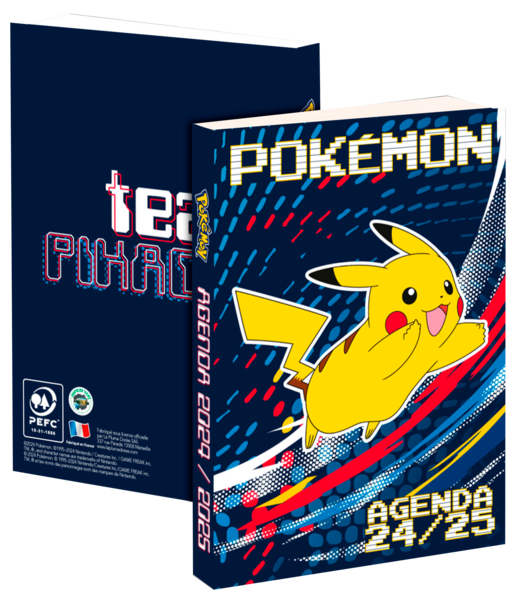 AGENDA SCOLAIRE 2024/2025 
POKEMON