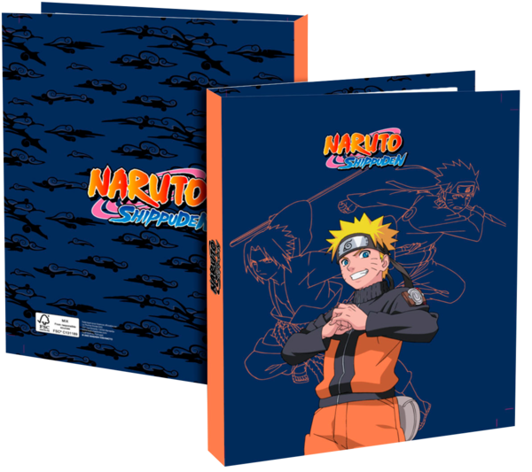 NARUTO CLASSEUR A4 CARTON 
NARUTO code EAN 3701638709828 
