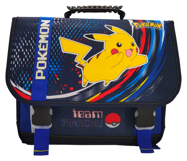 CARTABLE 2 COMPARTIMENTS 38 CM 
POKÉMON