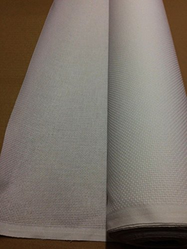 Toile point de croix AIDA 5.5 ECRU IVOIRE tissu...