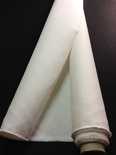 Toile point de croix AIDA 7.2 ECRU IVOIRE tissu...