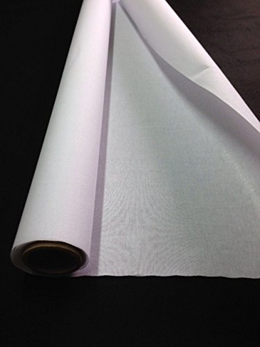 Toile Thermocollant BLANC entoilage coton rigid...