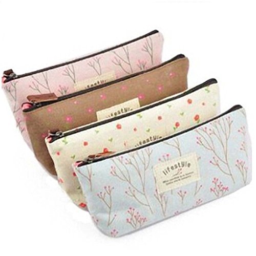 Femmes a retro toile mini sac zip wallet (pack ...