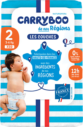 CARRYBOO DE NOS RÉGIONS LES COUCHES code EAN 3760001769487 