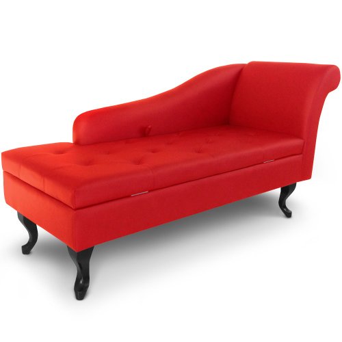 Intense Déco - Méridienne chesterfield avec ran...