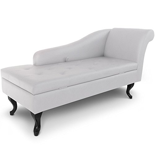 Intense Déco - Méridienne chesterfield avec ran...