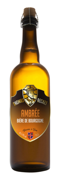 THOMAS BECKET BIÈRE DE BOURGOGNE AMBRÉE
 code EAN 3760003370018 