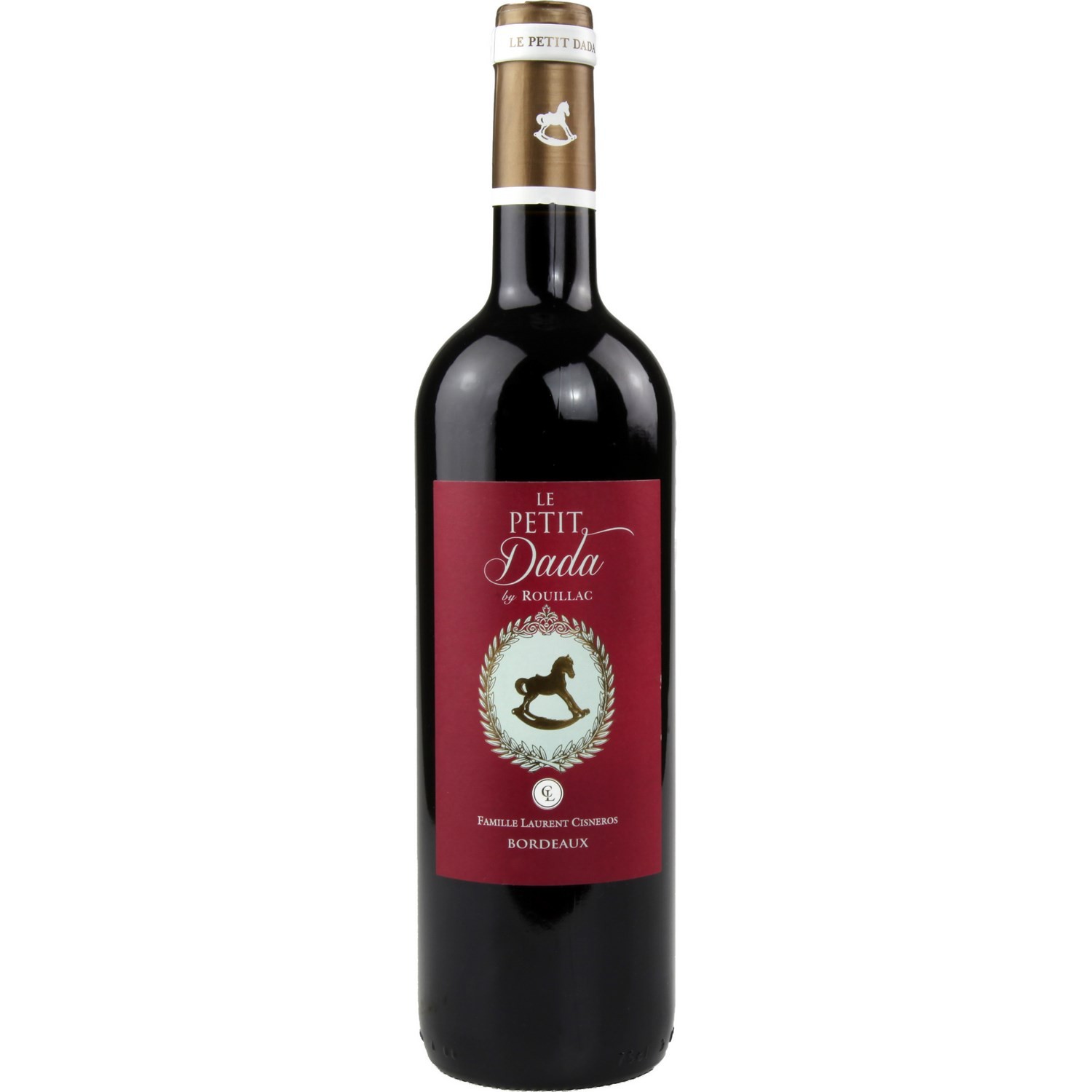 Vin rouge 2016 Bordeaux LE PETIT DADA