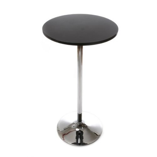 T7401 - Table haute de bar Mesa noire