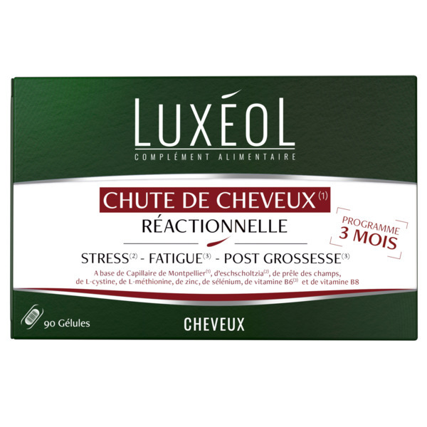 Luxéol Chute De Cheveux Réactionnelle Programme 3 Mois code EAN 3760007336607 
