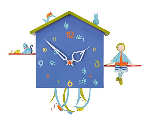 Alabonneheure horloge le garçon et le chat