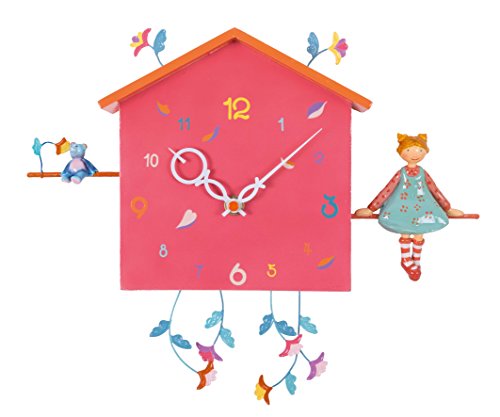 Alabonneheure horloge la fille à l'ourson