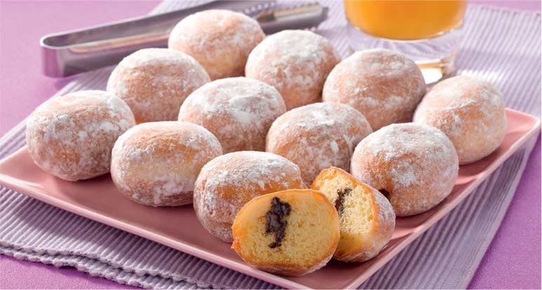  8 MINI BEIGNETS FOURRÉS + 4 GRATUITS(6)(7) code EAN 3760008850799 