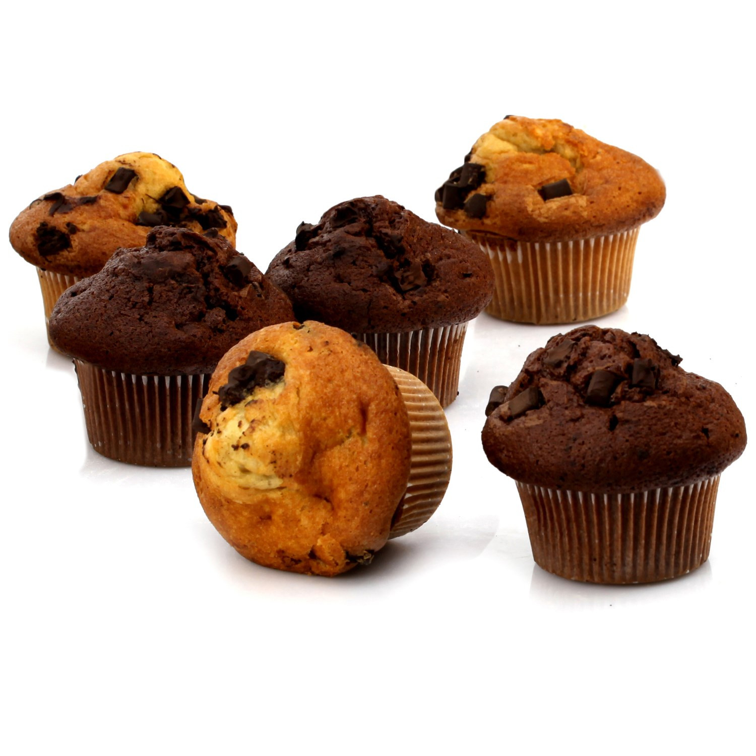 Muffins assortis choco/nature 