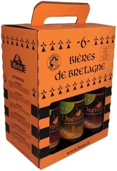 COFFRET 6 BIÈRES DE BRETAGNE 3760010130186 COFFRET 6 BIÈRES DE BRETAGNE 3760010130186