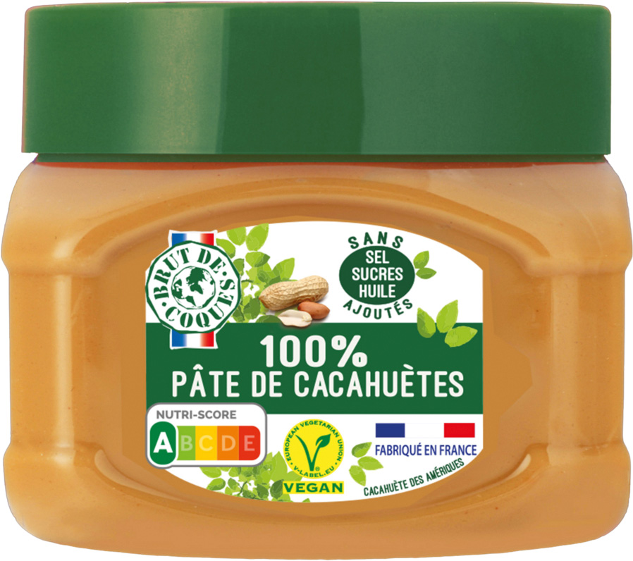  PATE DE CACAHUETES - BRUT DE COQUES code EAN 3760011732716 