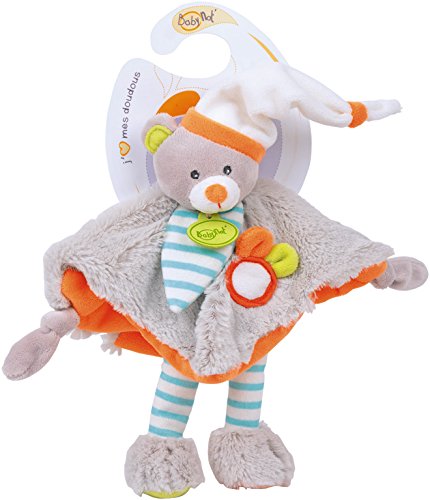 Doudou oscar l'ourson gris